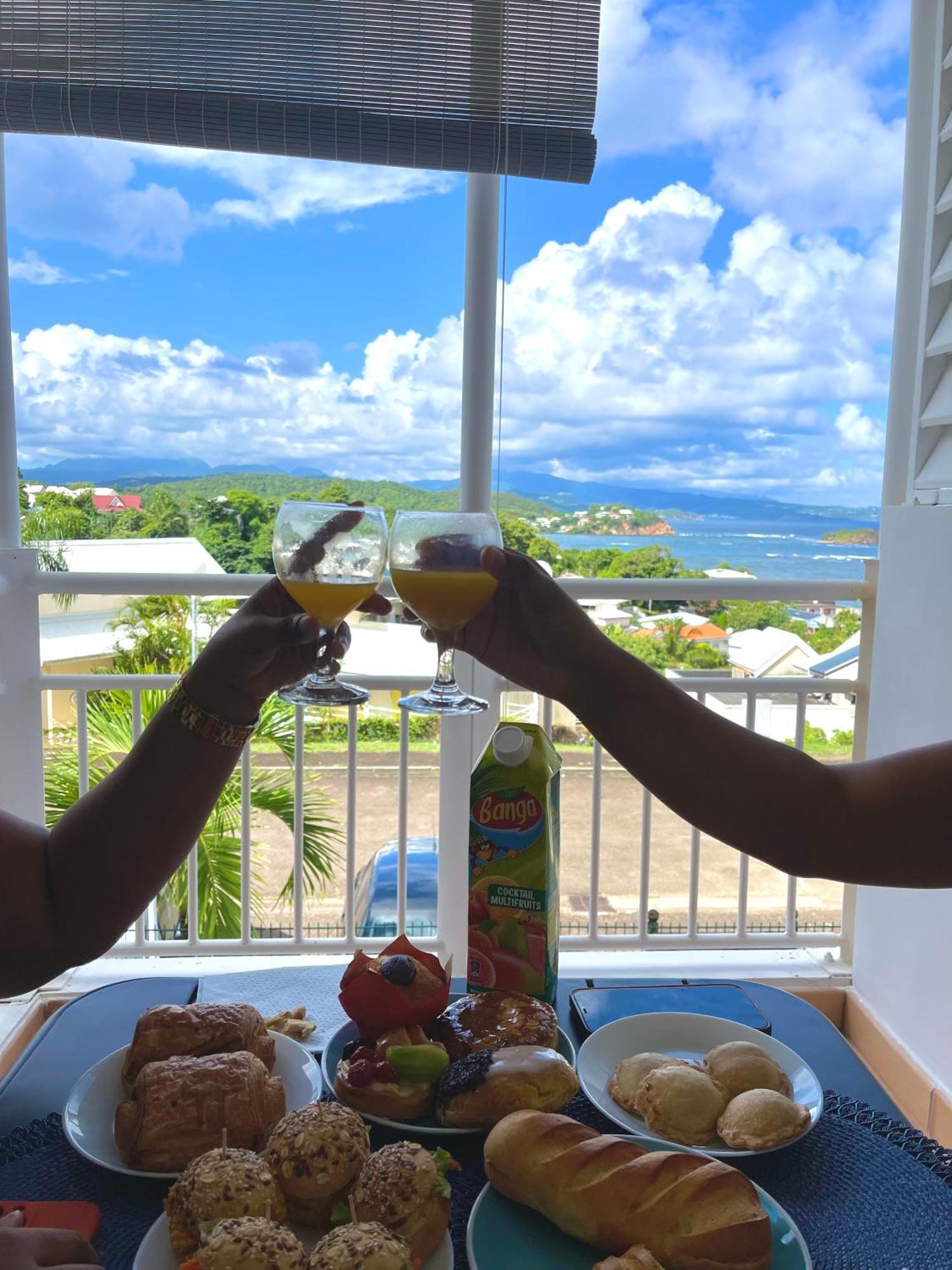 Appartement Vue Mer A 2 Minutes A Pied Des Plages Tartane La Trinité Zewnętrze zdjęcie